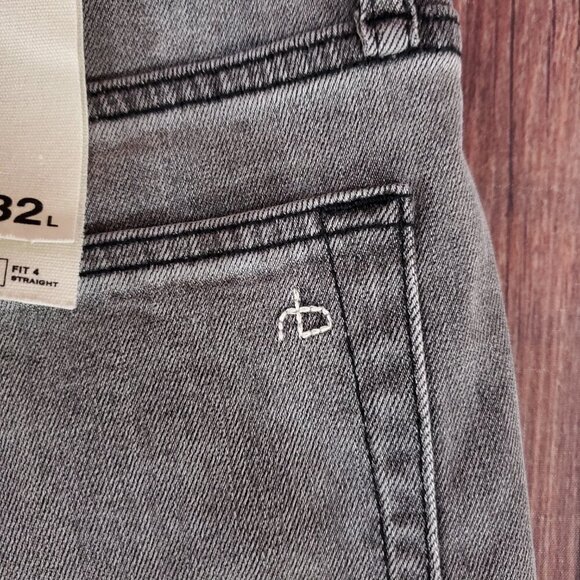 NWT Rag & Bone Mens Size 34X32 Fit 1 Skinny Aero Stretch Jeans Greysail $225 - Picture 10 of 15